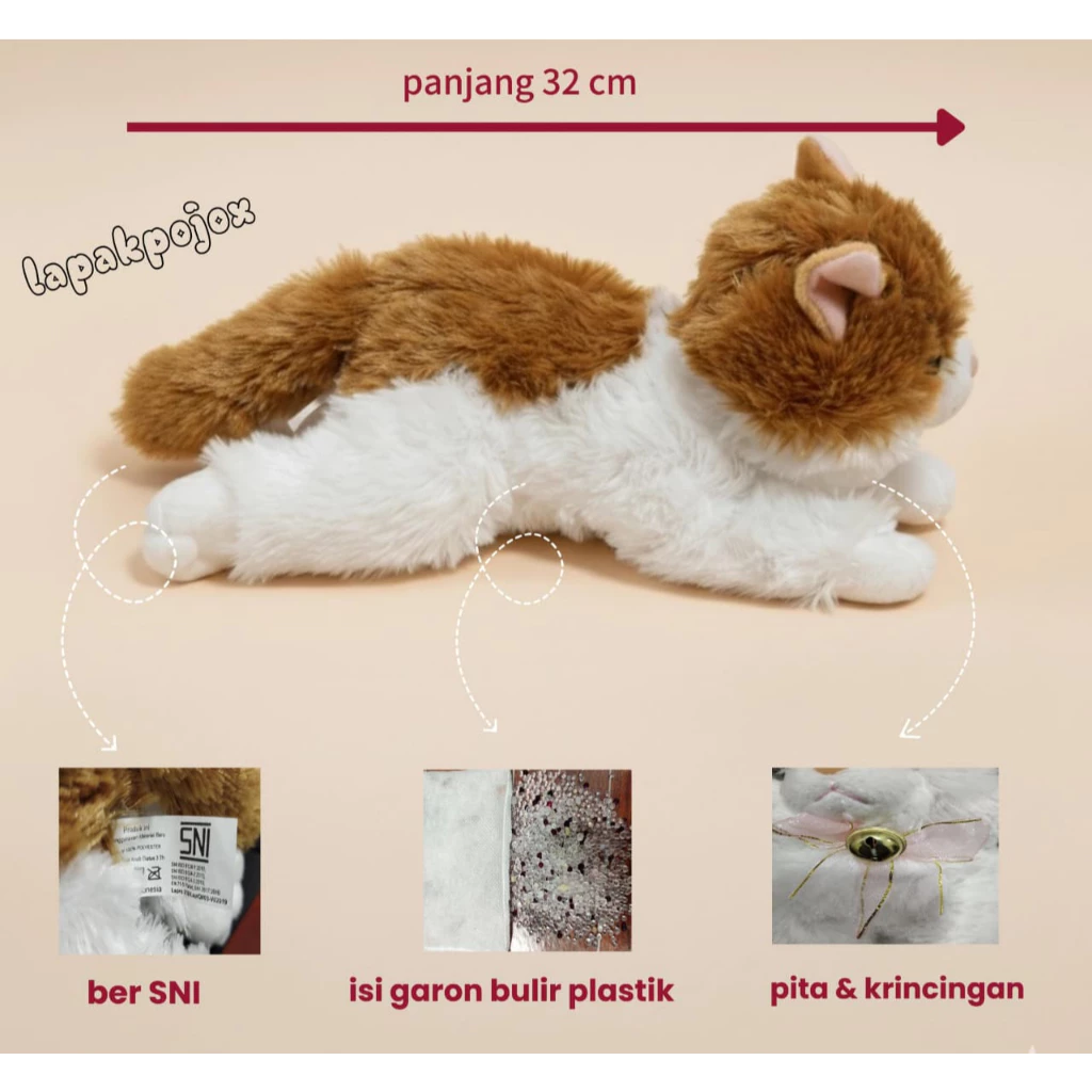 Boneka Lying Cat S Boneka Lying Cat S