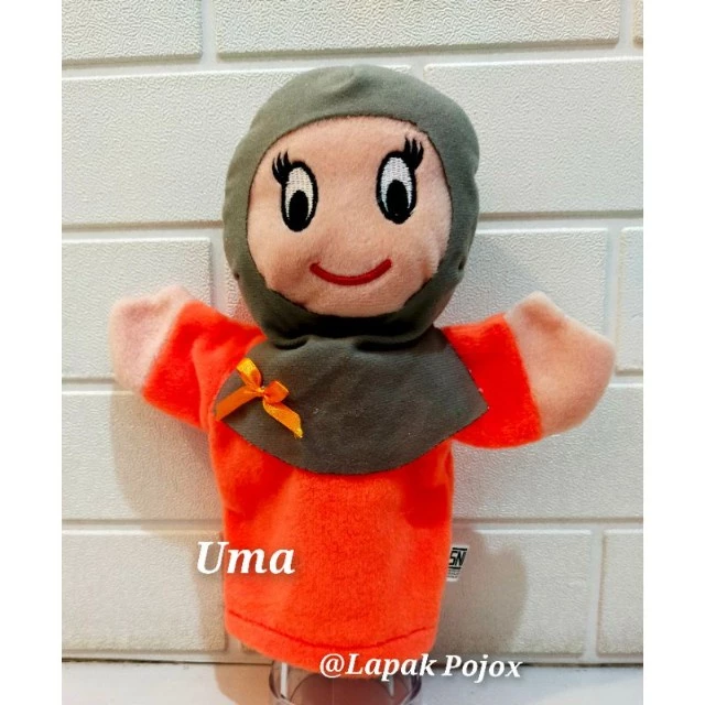Boneka Tangan Karakter Manusia (Keluarga) & profesi 8